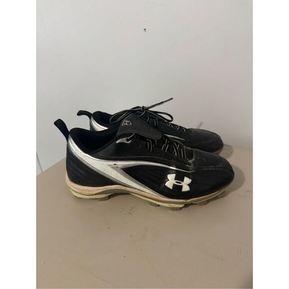Under armour softball‎ rotational traction lace up cleats sz 8 - Picture 3 of 10
